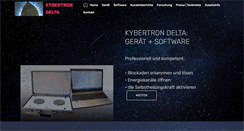 Desktop Screenshot of kybertron.ch